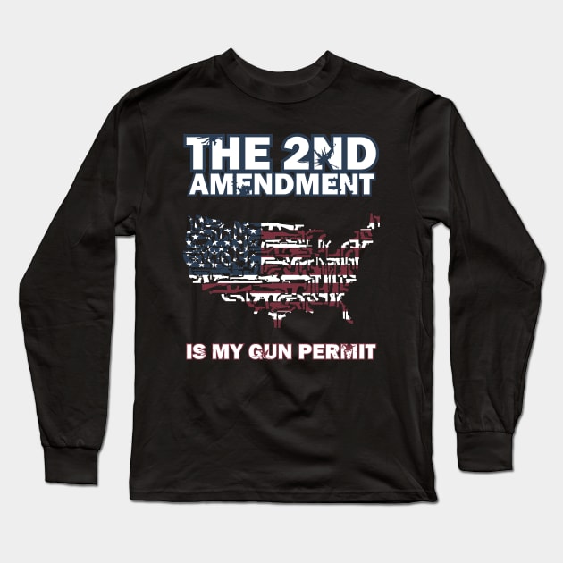 2nd Amendment Long Sleeve T-Shirt by soaktrendingworld